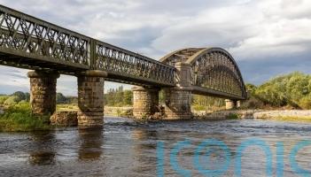 Historic Spey Viaduct collapses into river