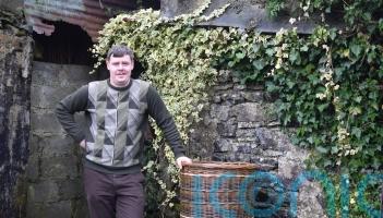 Irish basket weaver takes craft to Glastonbury and beyond