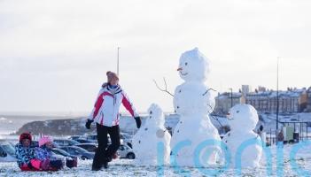 In Pictures: It&rsquo;s lovely weather for a sleigh ride together