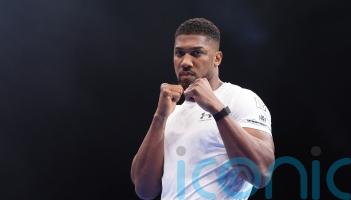 Anthony Joshua returns to the gym following car crash