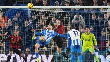 Charalampos Kostoulas bicycle kick rescues last-gasp draw for Brighton