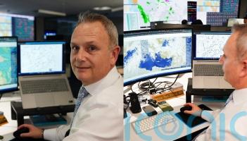 Navy veteran who forecasts weather in 1,000 places for cruises ensures bad weather doesn&rsquo;t stop &lsquo;the best holiday ever&rsquo;