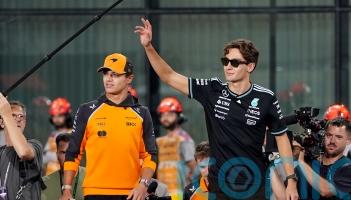 Lando Norris says &lsquo;giddy&rsquo; George Russell hungry to replace him as world champion