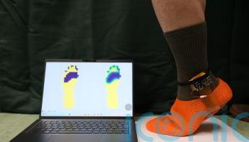 Scientist invents shoe with tiny sensors to help mentor, 89, avoid falling