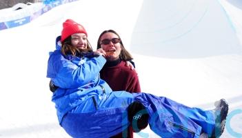 Zoe Atkin matches sister&rsquo;s achievement with Winter Olympic bronze