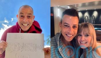 Man whose wife died of cancer after his cancer diagnosis has celebrated five years since remission and found love again