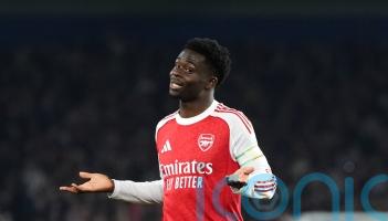 Bukayo Saka feels &lsquo;blessed&rsquo; to make 300th Arsenal appearance in win at Brighton