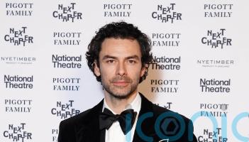 James Corden and Aidan Turner among stars at National Theatre gala