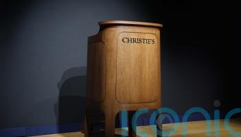 Christie&rsquo;s auction house unveils new rostrum to celebrate 260th anniversary