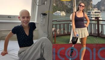 Student who lost leg to bone cancer at 14 after &lsquo;tennis-ball-sized tumour&rsquo; will run London Marathon to &lsquo;push herself&rsquo;