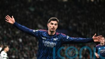 Late Kai Havertz goal earns Arsenal valuable first-leg win at Sporting Lisbon