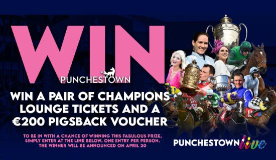 WIN: A pair of Punchestown Festival Champions Lounge tickets and a &euro;200 Pigsback voucher!