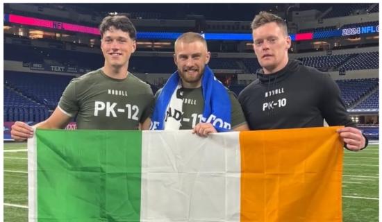 WATCH: Irish players impress at NFL international combine in Indianapolis
