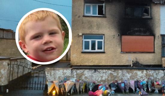 'I love you son' - Mother of boy killed in Edenderry firebomb attack pays tribute