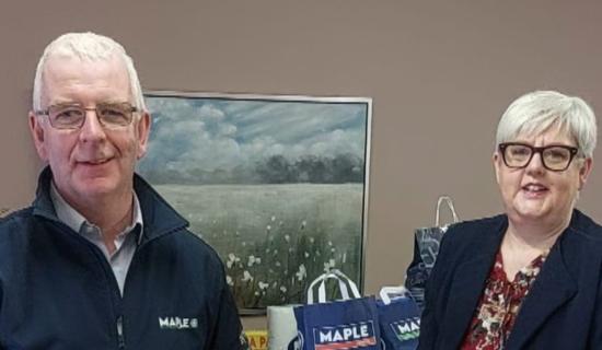 Maple Group presents care packages to Donegal Women&rsquo;s Centre