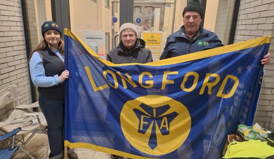Longford IFA protest