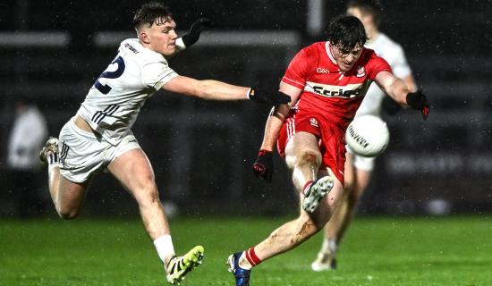 Fourteen man Derry fight back to defeat Kildare