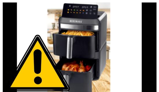 ALERT: Urgent recall underway across Ireland as faulty air fryers pulled from shelves