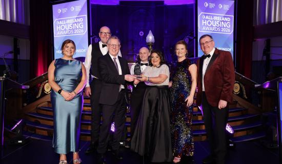 Apex wins All-Ireland Housing Award for life-changing Derry partnership