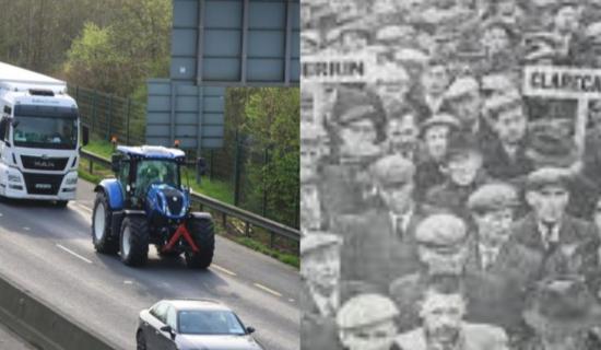 We spent 21 days outside government buildings, says Leitrim farmer as he tells protesters 'keep it up'