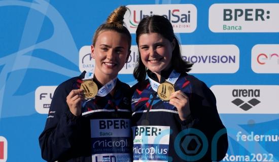 Andrea Spendolini-Sirieix wins another European gold alongside Lois Toulson