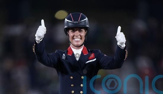 Charlotte Dujardin makes winning return just two months after giving birth