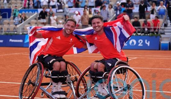 Alfie Hewett and Gordon Reid complete golden slam with Paralympic victory
