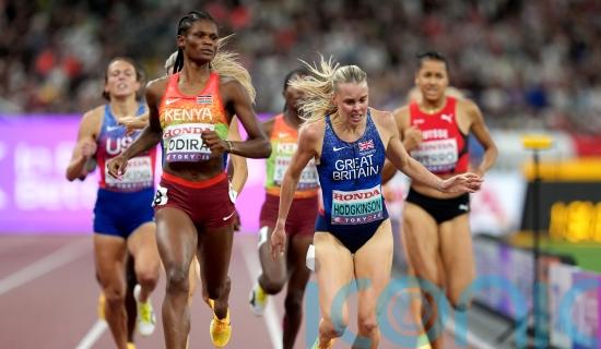 Keely Hodgkinson says 800m World bronze &lsquo;incredible&rsquo; after injury-plagued year