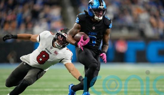 Jahmyr Gibbs runs for two touchdowns as Detroit Lions beat Tampa Bay Buccaneers