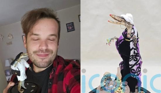 Lizard taxidermist turns hobby into full-time career as alternative for reptiles he uses is &lsquo;mass cremation or the bin&rsquo;