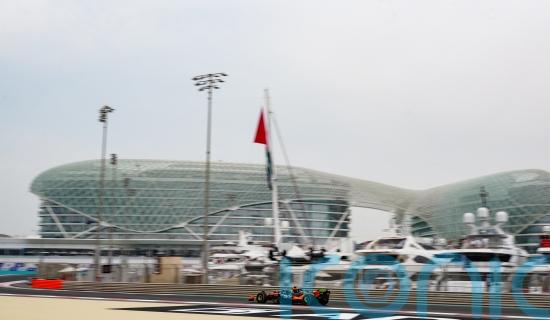 Lando Norris squeezes out Max Verstappen in Abu Dhabi Grand Prix first practice