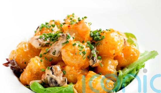 Nobu&rsquo;s rock shrimp tempura with creamy spicy sauce