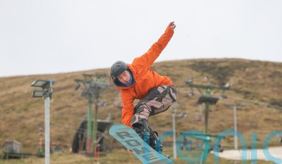 Snowboarder hopes to become first with MND to compete in Winter Paralympics