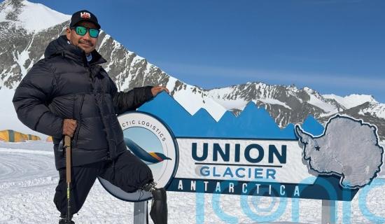 Veteran is first double above-knee amputee to summit highest continent peaks