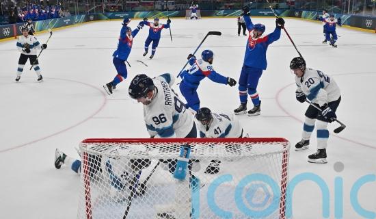 Man on run for 16 years arrested after turning up for Olympics ice hockey match