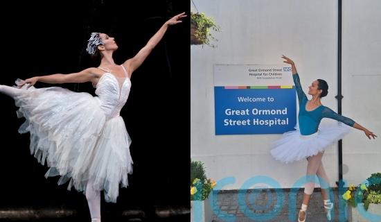 Ballerina who swapped Royal Ballet for Great Ormond Street Hospital makes &lsquo;children&rsquo;s faces light up&rsquo; through dance