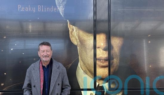 Tram named after Peaky Blinders writer Steven Knight as fans gather for premiere