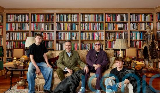 Portrait of Elton John and family goes on display at National Portrait Gallery