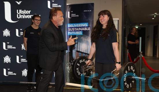 &lsquo;Don&rsquo;t limit yourself&rsquo;: Schwarzenegger tells Belfast students to dream big