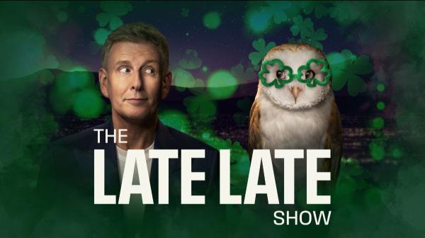 Who are the guests on this week's Late Late Show St Patrick's Day special as line-up revealed?