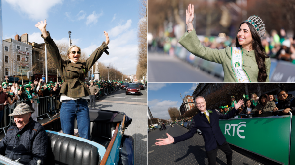 PICTURES: Ireland turns green as hundreds of thousands celebrate St Patrick's Day in style