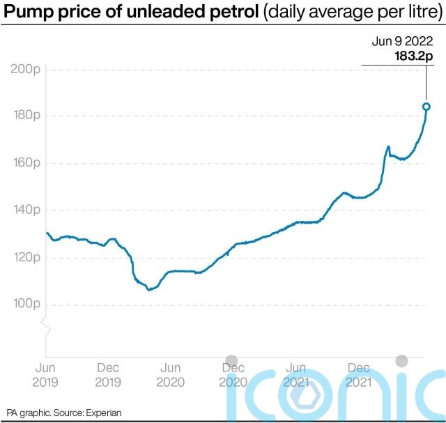 Drivers told to avoid short car journeys as petrol reaches 183p per