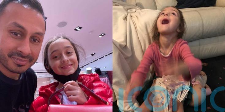 Millionaire dad cuts off 12-year-old daughter after realising he spoiled her and she’s now earned over £1,000 on Vinted
