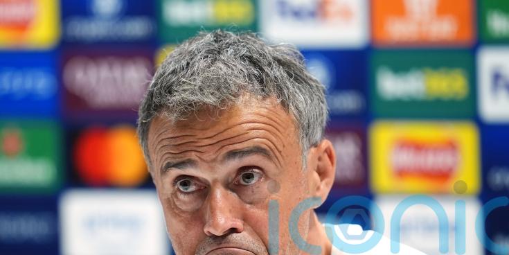 Paris St Germain boss Luis Enrique fractures his collarbone in cycling accident