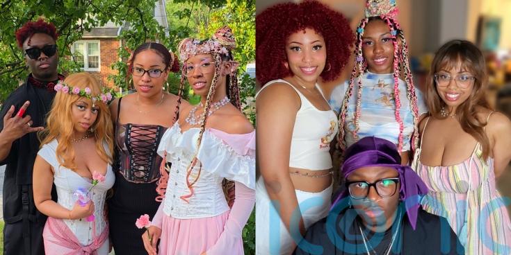 Polyamorous quad who met online say their relationship is not ‘unlimited sex fest’ and hope to one day legally marry