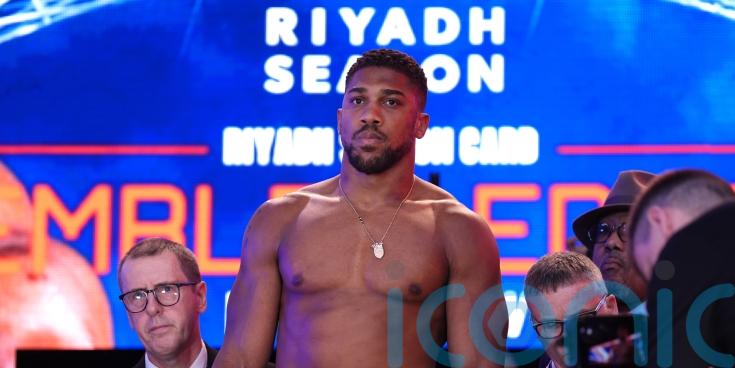 Anthony Joshua turns to high-profile training team for ‘colossal’ Jake Paul bout