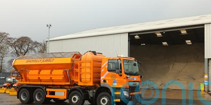 Scotland&rsquo;s team of wittily-named gritters tackle snowy conditions
