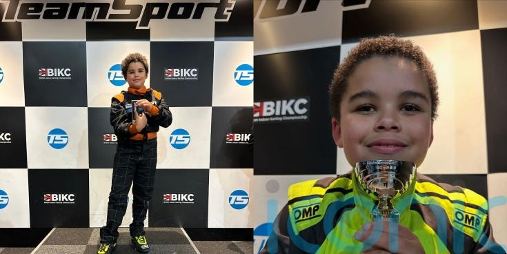 Boy, 12, obsessed with driving since age three now one of Scotland&rsquo;s top young karters and dreams of F1 career