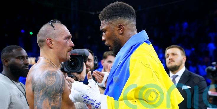 Anthony Joshua gets &lsquo;unbelievable lift&rsquo; training in Spain with Oleksandr Usyk