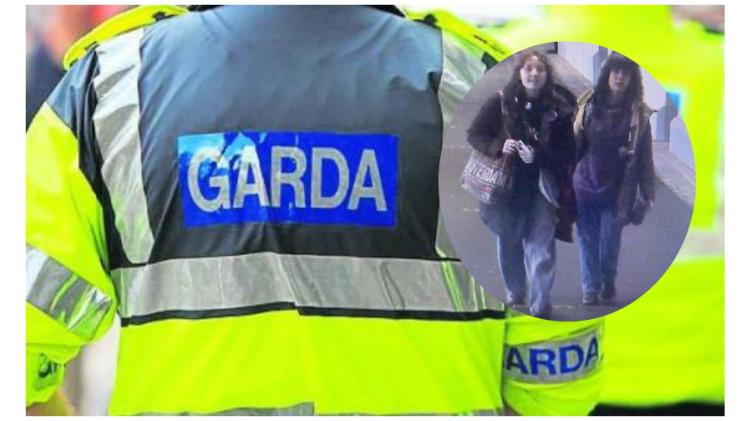 Gardai release CCTV footage of two missing girls who may be in Dublin City Centre